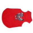 thumbnail image 3 of Ropa para perros Suave y cómoda Diseño de diamantes de imitación Pintura DIY Camiseta para mascotas para cachorros pequeños a medianos, 3 of 8