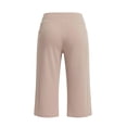 thumbnail image 6 of Enjoytime Women Capri Pants Solid Color High Waist Straight Leg Capris Summer Casual Workout Yoga Plus Size Pants, 6 of 6