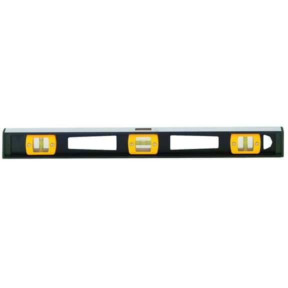 Johnson 48 in. Aluminum I-Beam Level 3 vial