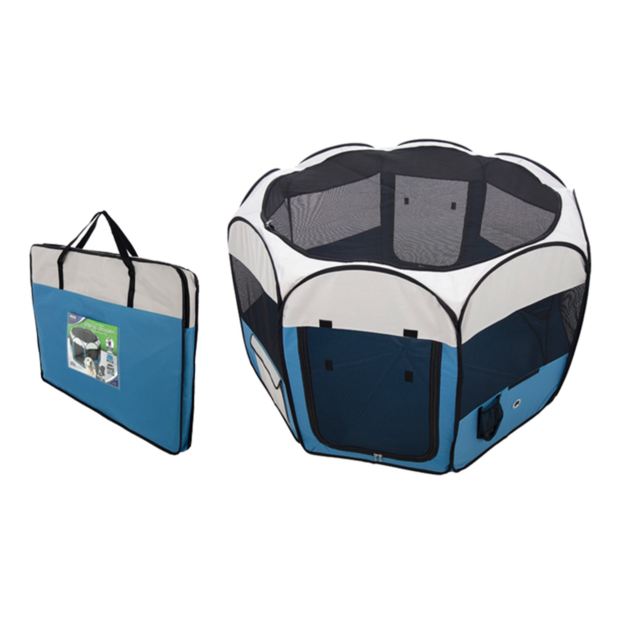 Deluxe Pop-Up Dog Playpen, Large