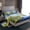 Green Blue, variant on jejeloiu Watercolor Oil Painting Twin Sheet Sets,Cute Flowers Floral Bedding For Girl Kids 3pcs