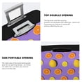 thumbnail image 5 of Kdxio Yellow Lemon And Orange Pattern Luggage Cover for Travel,Elastic and Durable,Fits 18-32 Inch,-No luggage included, 5 of 8