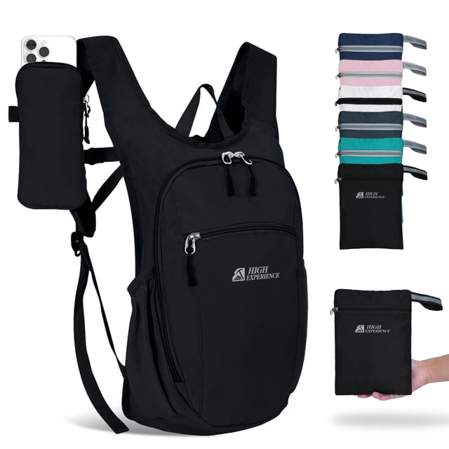 Mochila de senderismo HIGH EXPERIENCE 10L/15L ligera resistente al agua