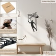 thumbnail image 5 of Violaura Puppeteer Metal Wall Art - Easy to Install Hanging Perfect for Home, Living Room Decor (36.0" x 21.6"), 5 of 8