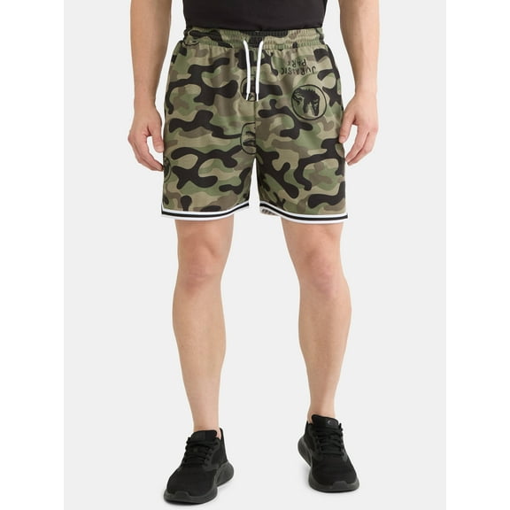 Jurassic Park Men's & Big Men's Graphic Mesh Shorts, Sizes XS-3XL