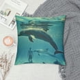 thumbnail image 2 of Sea Wildlife Killer Whales Pillowcase for Body Pillow Long Soft Throw Pillow Case Cover for Bed Couch, 2 of 5