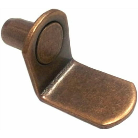 Shelf Support, Right Angle, 1/4" Pin - Bronze (20 Pk)