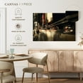 thumbnail image 5 of Elephant Stock City Abstract Wall Art - Horizontal Canvas Wall Art - Living Room Wall Decor - City Canvas - Black And Brown Decor - 36" x 24", 5 of 8