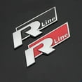 thumbnail image 2 of Car Trunk Metal Rline R-LINE Emblem Badge Sticker For VW CC GTI Passat, 2 of 2