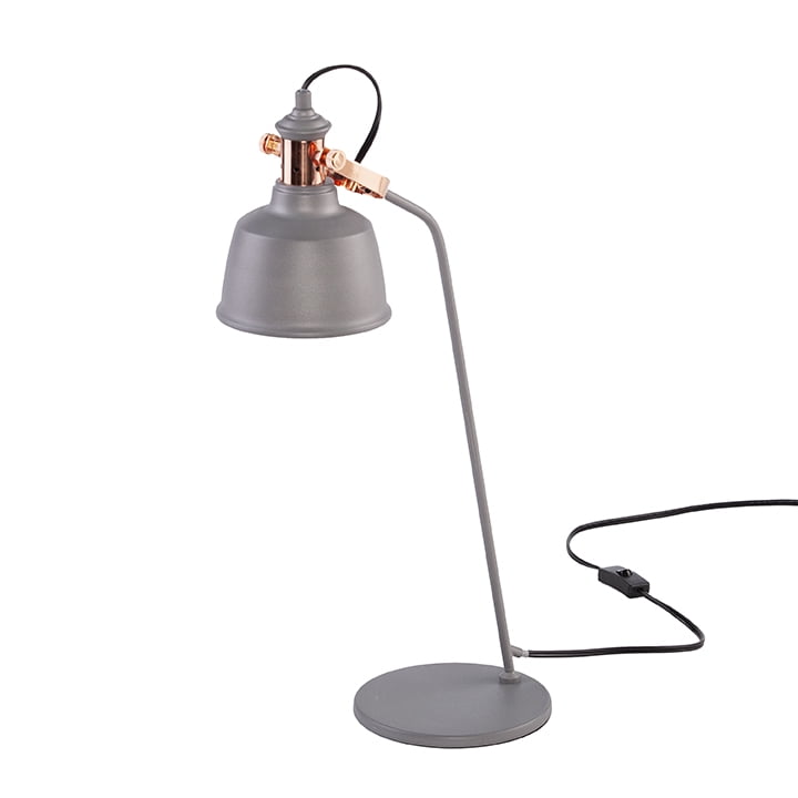 rose gold and grey light shade