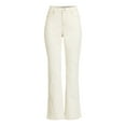 thumbnail image 6 of Time and Tru Women's Mid Rise Bootcut Jeans with Side Vents, 32" Inseam, Sizes 2-20, 6 of 6