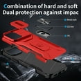 thumbnail image 7 of Fashion Case with Holder Stander Kickstand Drop Resistant Shockproof Case For iPhone 16 Pro (6.3inch), 7 of 7