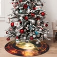 thumbnail image 5 of Picia Yin Yang 1 Print Christmas Tree Skirt , Christmas Tree Skirt Ornaments for Merry Christmas Holiday Party Decorations Indoor Outdoor-30", 5 of 7