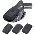 thumbnail image 1 of Kit de fundas con forma de cuña HOGIKUO para IWB y Appendix Carry, color negro, 1 of 6