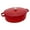 Cherry, variant on Staub Cast Iron 6.25-qt Shallow Oval Dutch Oven - Cherry