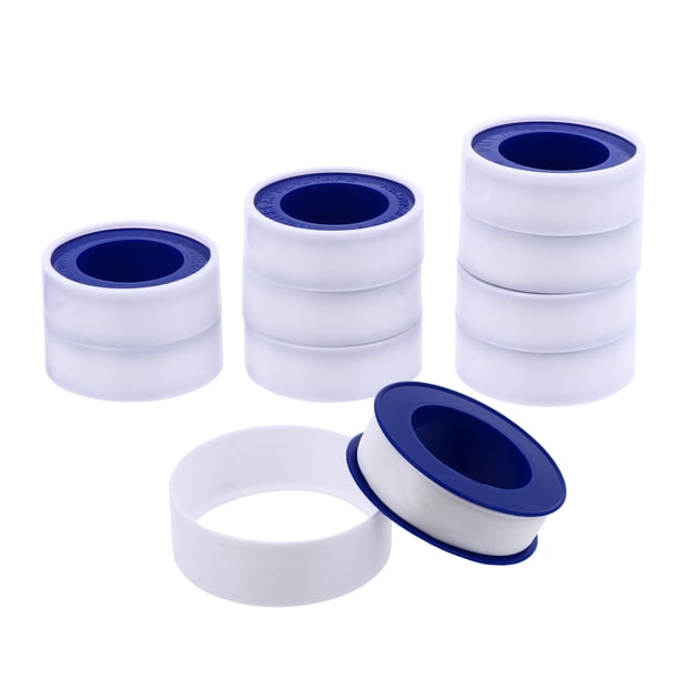 30 cintas adhesivas para fontaneros, cintas selladoras de roscas, cintas selladoras flexibles para fontanería.