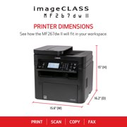 Canon imageCLASS MF267dw II Wireless All-in-One Monochrome Laser Printer