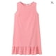 thumbnail image 1 of Vestido De Mujer Sin Mangas Chaleco De Puntos Con Volantes Vestido Suelto De Cuello Redondo, Rosa, XL Methold AP002086-28, 1 of 7