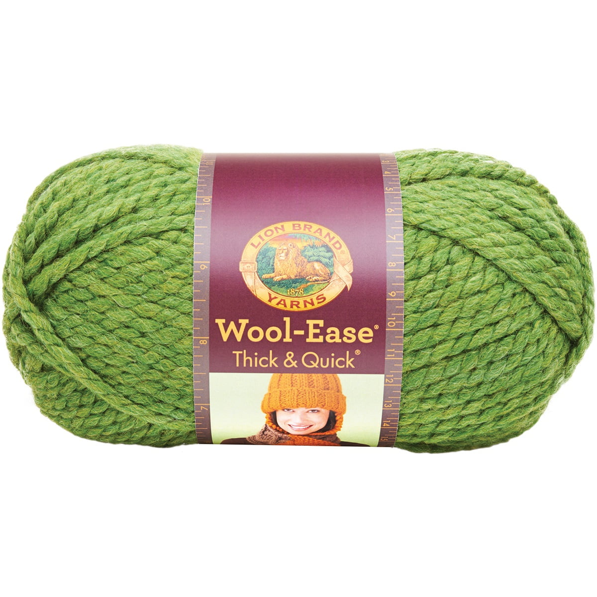 Lion Brand Wool-Ease Thick & Quick Yarn-Grass, Multipack Of 3