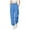 Blue, variant on UngA Casual Dress Pants For Women Women's Pants with Pockets Casual Drawstring Elastic Waist Trousers for Work Blue,XL