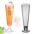 thumbnail image 4 of Vaso comercial para zumos espesos, postres, bares y restaurantes. Vaso transparente para bebidas con gotas. Material de alto contenido en borosilicato (400 ml)., 4 of 6