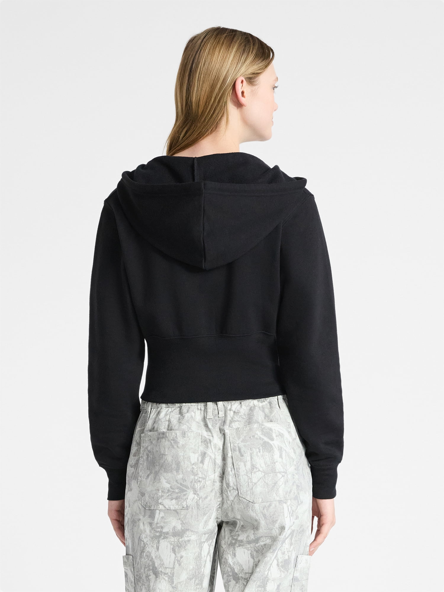 No Boundaries Fleece Zip Hoodie, Women's