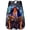 Color1, variant on Teens Anime One_Pieces Backpack with Front Pocket-Wear Resistant Bookbag Daypack Durable Schoolbag for Student