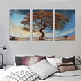 thumbnail image 3 of COMIO  Tree of Life Canvas Painting Abstract Posters and Prints Modern Wall Art Picture for Living Room Large Size Decoration 12''x16''X3 Panels, 3 of 4