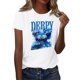 thumbnail image 1 of Pop cazadora para niña Demo-n Hunters Round-Neck Printed Anime Trio Poster T Shirt （White）, 1 of 3