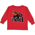 thumbnail image 3 of Inktastic Monster Truck 3rd Birthday Boys or Girls Long Sleeve Toddler T-Shirt, 3 of 5