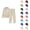 Beige, variant on Track Suits for Women Set Fall Winter Plain Hoodie and Sweatpants 2 Piece Matching Sweatsuit Travel Lounge Set