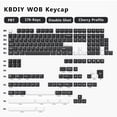 thumbnail image 1 of KBDiy-teclas de doble disparo para Teclado mecánico de Gaming, teclas GMK Samurai azul, perfil Cherry, PBT, Retro, ISO 7U, barra espacial, 176 teclas, 1 of 5