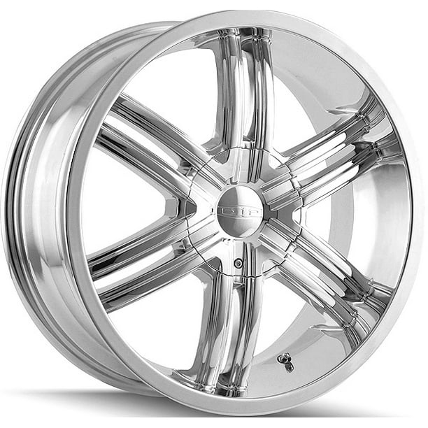 22" Inch Dip D98 Hack 22x9.5 5x115/5x127(5x5") +18mm Chrome Wheel Rim