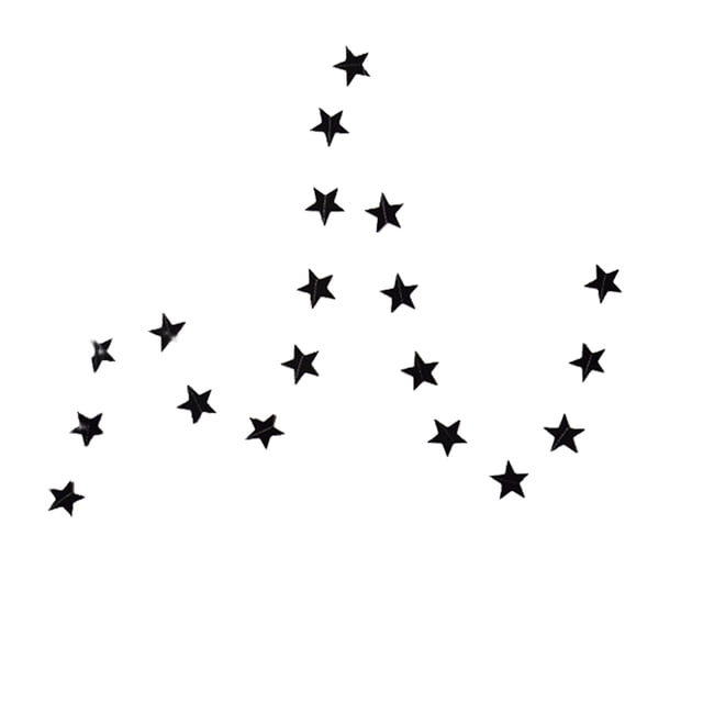 Advancent 1 Juego de decoraciones para fiestas, pequeño adorno colgante interesante, pequeño adorno creativo para el hogar, adornos de estrellas, Kits de decoración para fiestas Tipo 33 Advancent HA059995-33