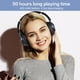 thumbnail image 5 of Auriculares Bluetooth RORSOU B8 Over Ear 50H Playtime negros, 5 of 7