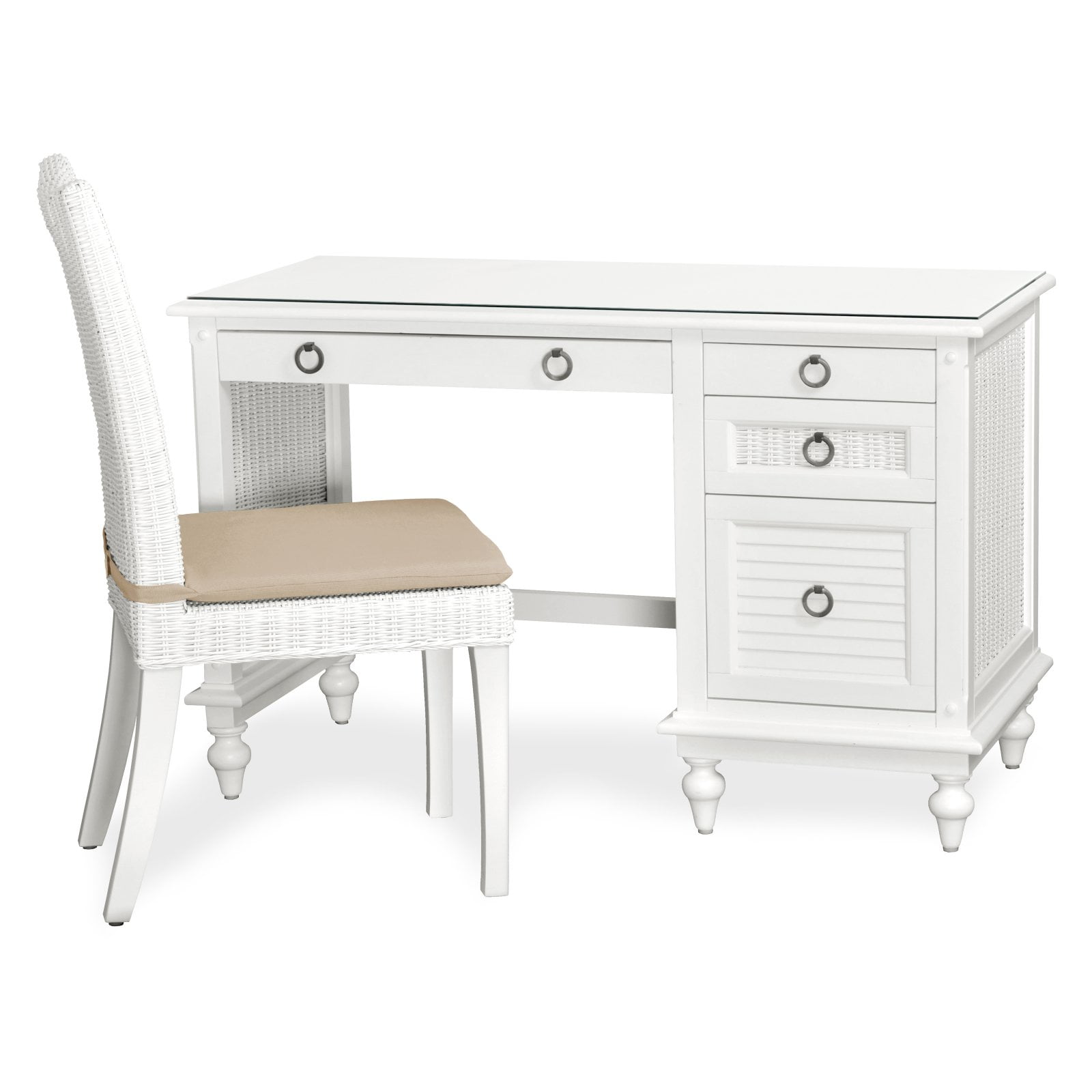 Sea Winds Key West Desk Amp Chair Set Walmart Com Walmart Com
