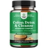 Nature's Craft Colon Cleanse and Detox, Advanced Complex Gut Health Supplement, 60 Capsules