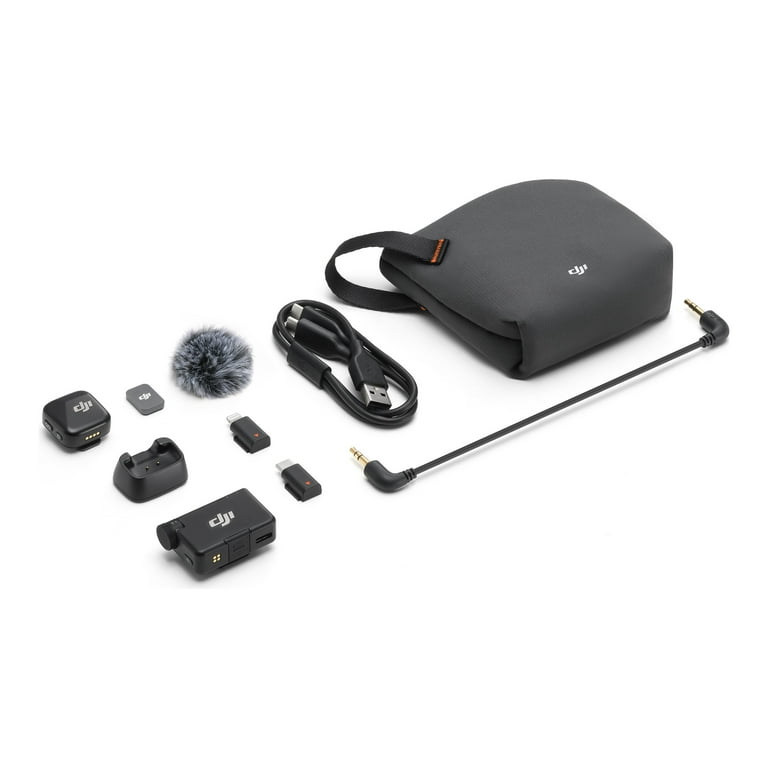 DJI Mic Mini - Microphone system - Apple Lightning, USB DJI Mic Mini - Microphone system - Apple Lightning, USB