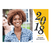 School Color Graduation Thank You Card