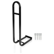 Golf Cart Rear Seat Grab Bar - Black Safety Handle for EZGO Club Car, Universal Fit, Durable Stainless Steel, Easy Install, Rear Passenger Stability Assist