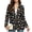 Christmas Light Bulbs, variant on Patchwork Christmas Women's Casual Long Sleeve Blazer, Slim Fit Notched Lapel Open Front Suit Jacket, with Pockets Fully Lined Blazer, Business Casual Work Outerwear Fall Winter