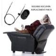 thumbnail image 2 of Manija reclinable Universal con Cable, piezas de repuesto para sillón reclinable, manija de liberación Compatible con sofá, 2 of 3