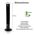 thumbnail image 3 of Ventilador de Torre Oscilante Arcoshop 120 cm 3 Velocidades Negro, 3 of 6