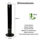thumbnail image 3 of Ventilador de Torre Oscilante Arcoshop 120 cm 3 Velocidades Negro, 3 of 6