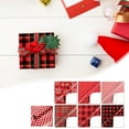 thumbnail image 5 of Christmas Wrapping Paper, Gift Wrapping Paper, Plaid Gift Box Wrapping Paper for Christmas Birthday, Durable Tear Resistant Roll with Ample Length, Easy to Use and Cut, Stylish Holiday Gift Wrap, 5 of 5
