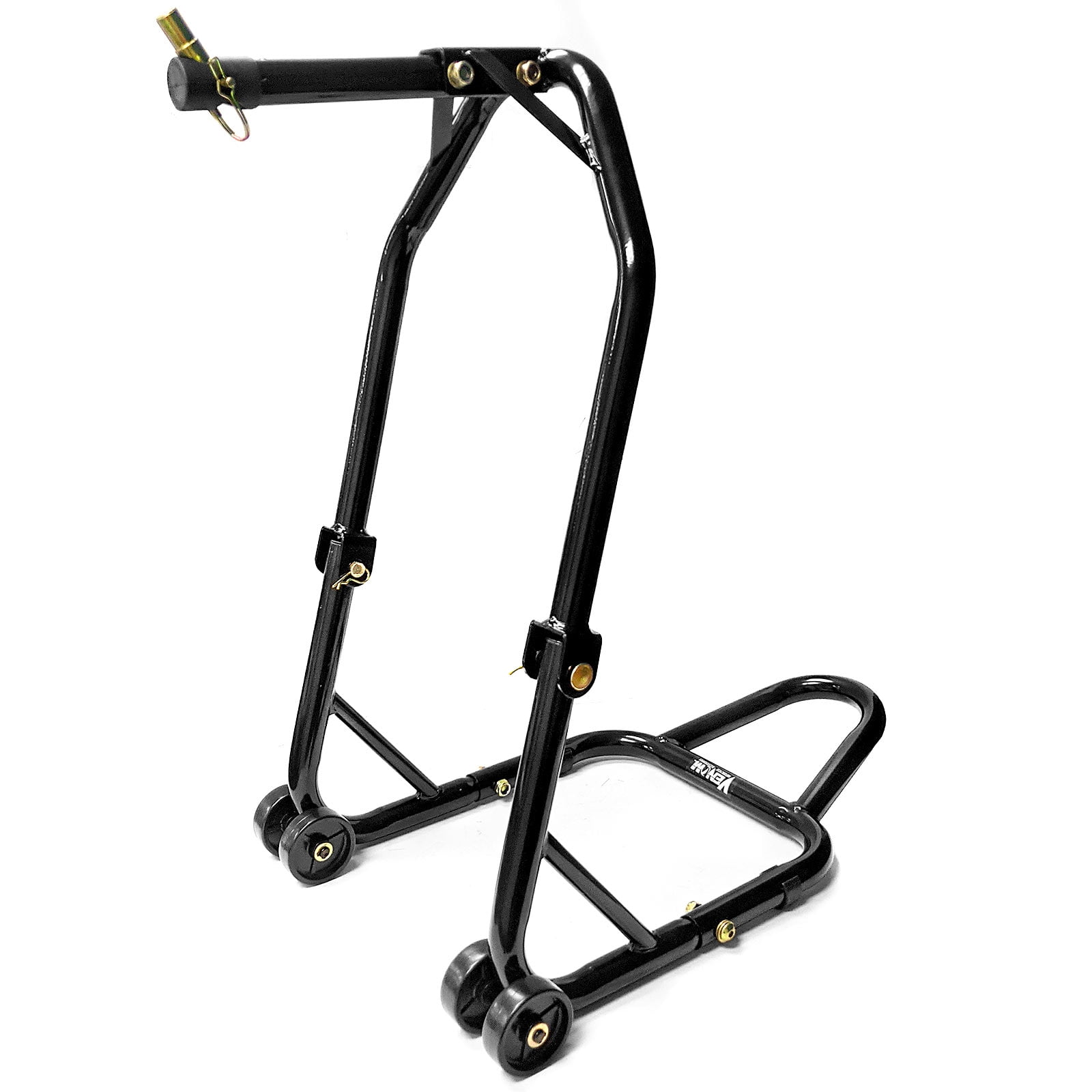 Venom Motorcycle Front+Rear Paddle Wheel Lift Stand Compatible with Kawasaki Ninja ZX-6R ZX 6RR ZX600 600R