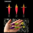 thumbnail image 4 of Aurgiarme 73mm/90mm Glow Baits Squid Jigs Lures Sea Fishing Tackle Floating Fishing Lures Night Fishing Lures, 4 of 9