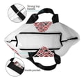thumbnail image 4 of Balery Poker Bolsa Tote Estilo Estético con Cremalleras, Bolsa de Hombro, Bolsa de Compras Grande y Plegable, 4 of 8