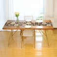 thumbnail image 3 of Yayeee Table Runner 90 inches Long Home Kitchen Dinning Party Decoration, Brown Floral, 3 of 7