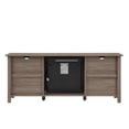 thumbnail image 6 of Walker Edison Mission Electric Fireplace TV Stand for TVs up to 65”, Driftwood, 6 of 10